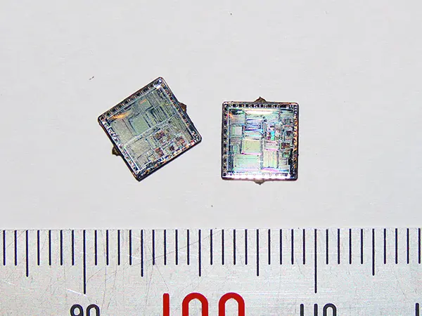 半導体チップ（半導体後工程：ダイシング後）